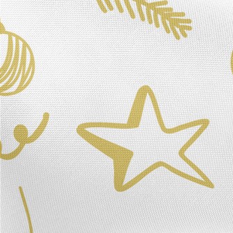Hand Drawn Christmas Tree Deco Pongee