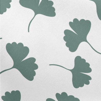 Simple Tones Of Leaves Pongee