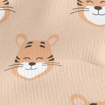 Happy Smiling Tiger Stretch Jersey