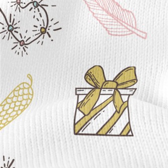 Christmas Gifts And Decoration Stretch Jersey