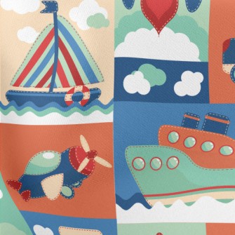 Colored Transport Lightweight Cotton Poplin
