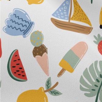 Summer Travel Elements Chiffon