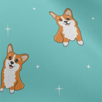 Cartoon Corgi Chiffon