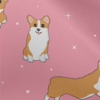 Cute Corgi At The Event Chiffon