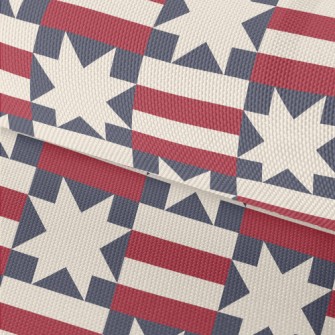 American Flag Themed Pattern Waterproof Oxford