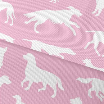 Puppy Activity Silhouette Waterproof Oxford