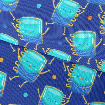 Lively Blue Notebook Waterproof Oxford