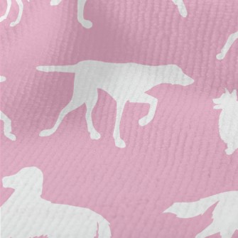 Puppy Activity Silhouette Terry