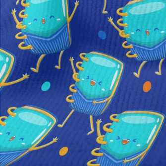 Lively Blue Notebook Terry