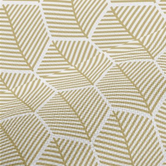 Abstract Hexagonal Pattern Performance Linen