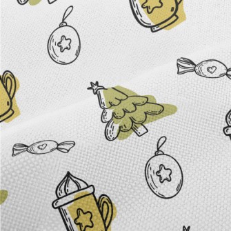 Christmas Tree And Milk Wine Performance Linen