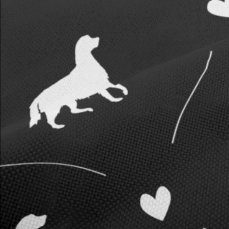 Diamond Puppy Silhouette Performance Linen