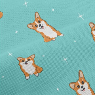Cartoon Corgi Performance Linen