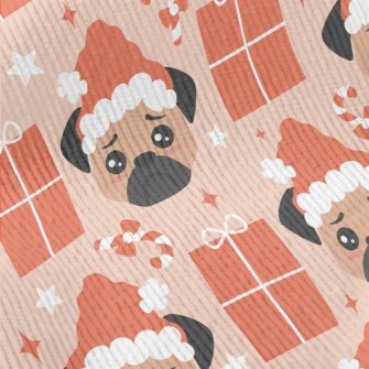 Sad Christmas Pug Standard Corduroy