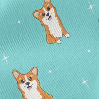 Cartoon Corgi Standard Corduroy