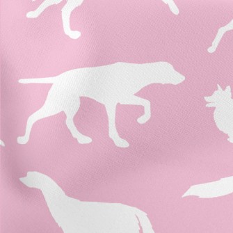 Puppy Activity Silhouette Stretch Ponte