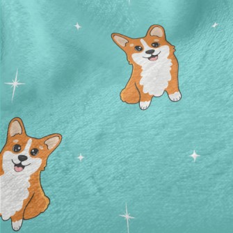 Cartoon Corgi Minky