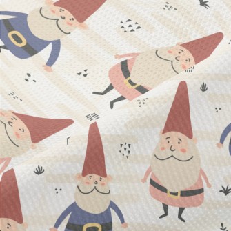 Friendly Garden Elves Piqué