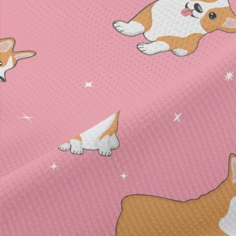 Cute Corgi At The Event Piqué