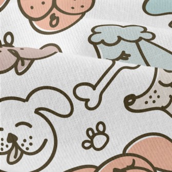 Funny Hand Drawn Puppy Modern Jersey