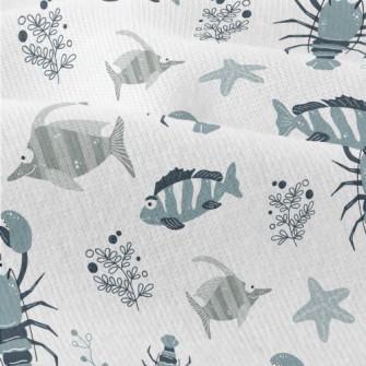 Hand Drawn Marine Life Modern Jersey