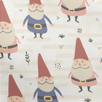 Friendly Garden Elves Pongee