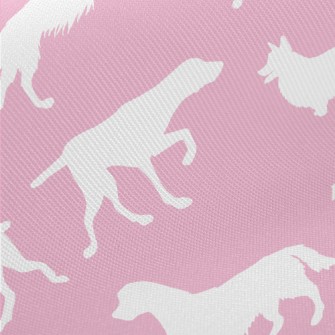 Puppy Activity Silhouette Midweight Cotton Poplin