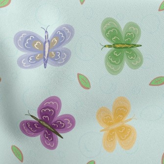 Beautiful Pattern Butterfly Stretch Ponte