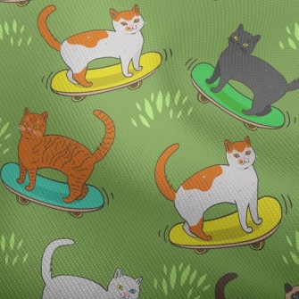 Handsome Skateboarding Cat Dobby