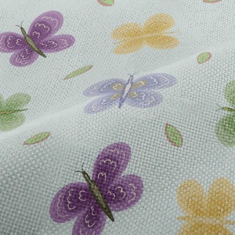 Beautiful Pattern Butterfly Performance Linen