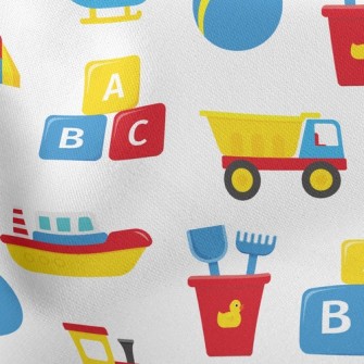 Baby Boy Truck Beach Toy Stretch Ponte