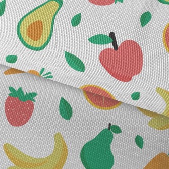 Grapefruit Banana Fruits And V Waterproof Oxford