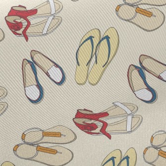 Summer Essential Sandals And C Twill