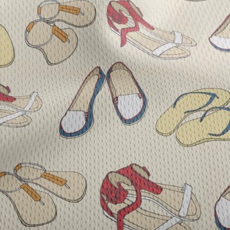 Summer Essential Sandals And C Athletic Mesh Flat Back