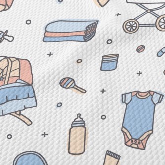 Baby Chair Crib Birdseye Piqué