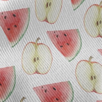 Sliced Apple Watermelon Standard Corduroy