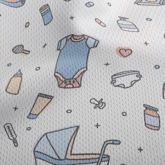 Baby Chair Crib Athletic Mesh Flat Back