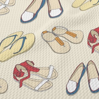 Summer Essential Sandals And C Birdseye Piqué