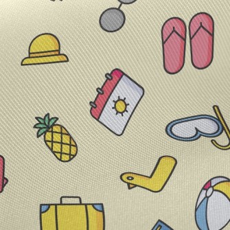Beach Equipment For Summer Coo Twill