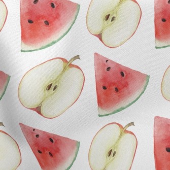 Sliced Apple Watermelon Stretch Ponte