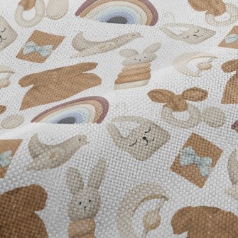 Warm Color Baby Dress Performance Linen