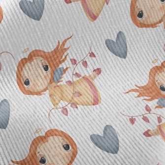 Melancholic Little Girl Angel Standard Corduroy