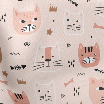 Arrow Kitten Fish Bone Stretch Ponte