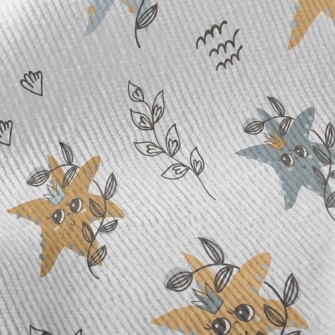 Deep Sea Starfish Crown Standard Corduroy