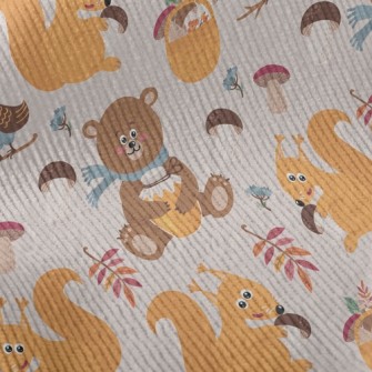 Preparing Cub Squirrel For Win Standard Corduroy