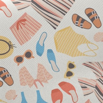 Beach Vacation Dress Twill