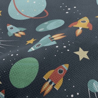 Rocket Travels The Universe Performance Linen