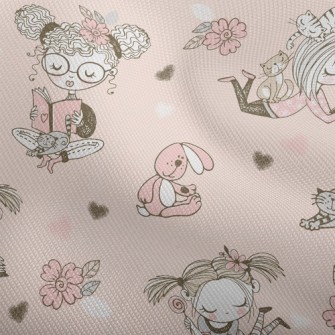 Girls Reading Time Dobby