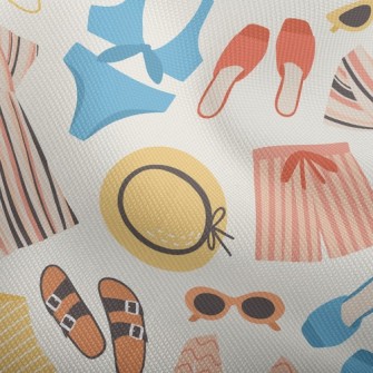 Beach Vacation Dress Dobby