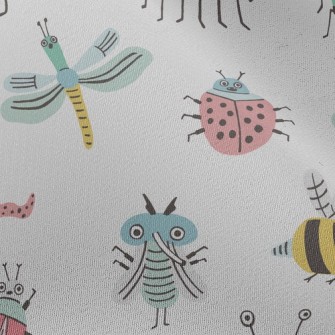 Collection Of Funny Insects Chiffon